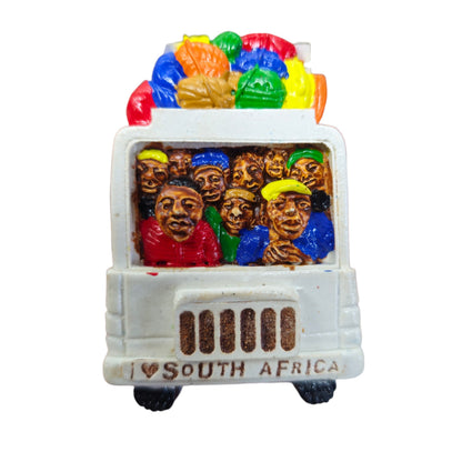 Resin Front Taxi SA Magnet