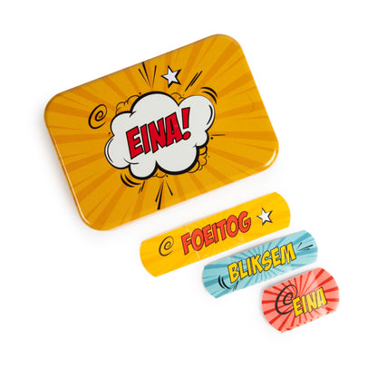 SA Novelty Plaster Tin Range – 30 Plasters - Sharon's Factory Shop