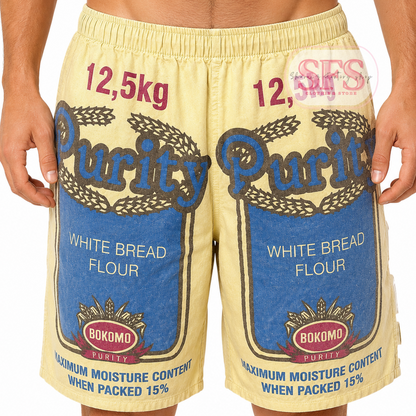Pale Yellow Unisex Flourbag Baggies | Meelbroeke
