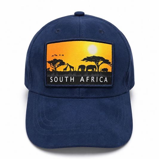 Adult South Africa Safari Suede Cap