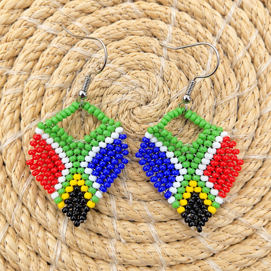 SA Heart Loop Earring