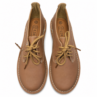 Tan Lace Up Veldskoen | Genuine Leather