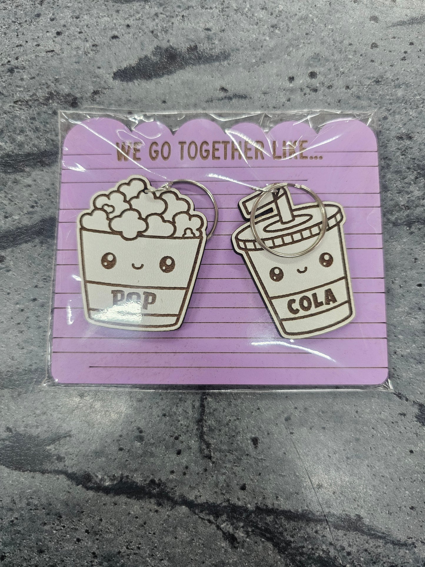 We Go Together Keyrings