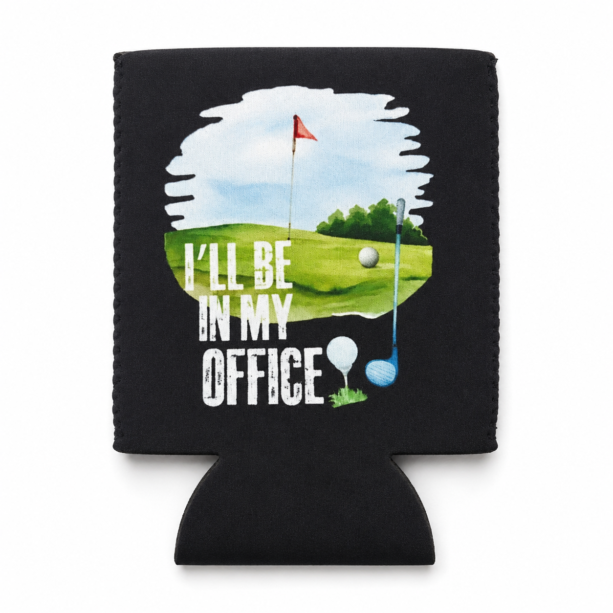 Golf Parody Neoprene Can Cozy