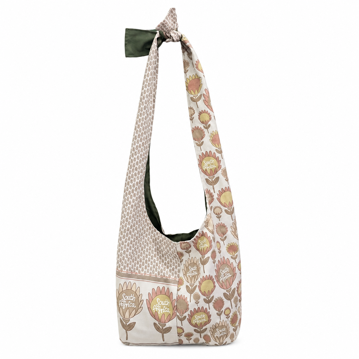 Beige Protea Boho Bag