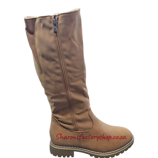 HD231 Camel Long Boots