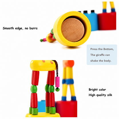 Wooden Bendy Giraffe Toy