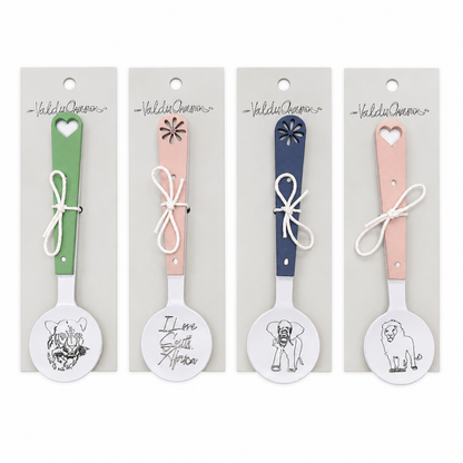 Engraved Sugar Spoon