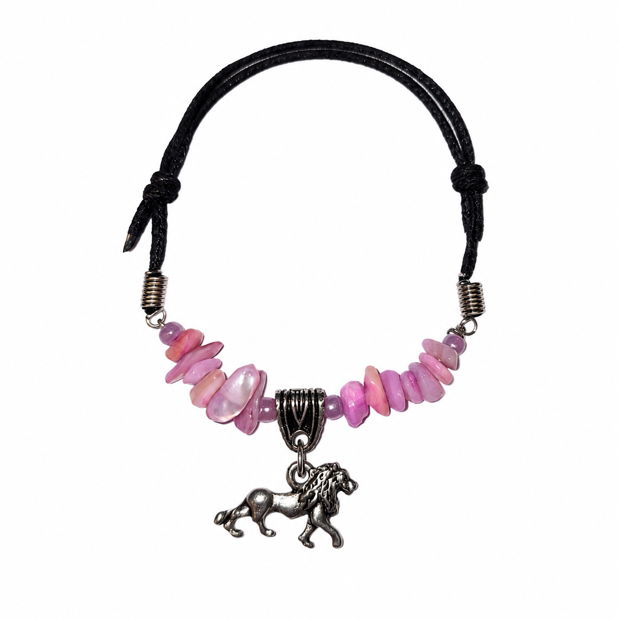 African Wildlife Gemstone Bracelet