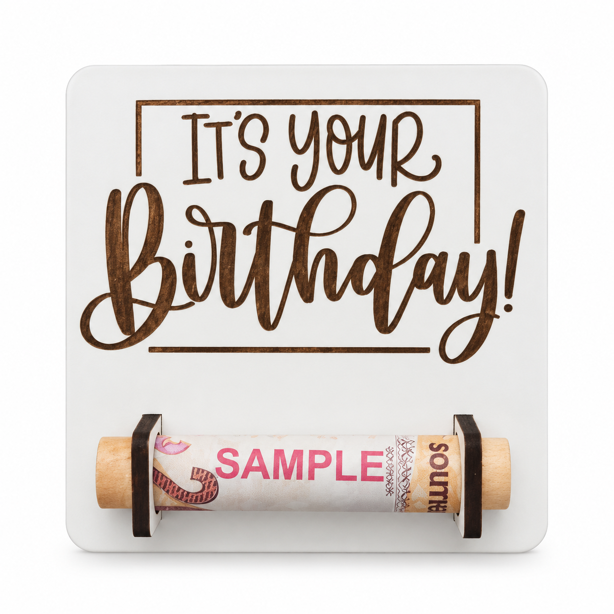Laser-Cut Reusable Gift Cards