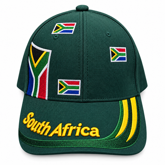 South Africa Flag Adult Caps