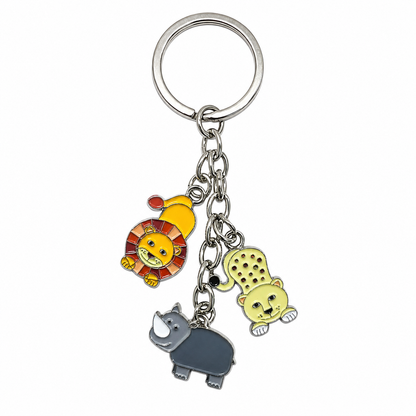 3 Charm Safari Keyring