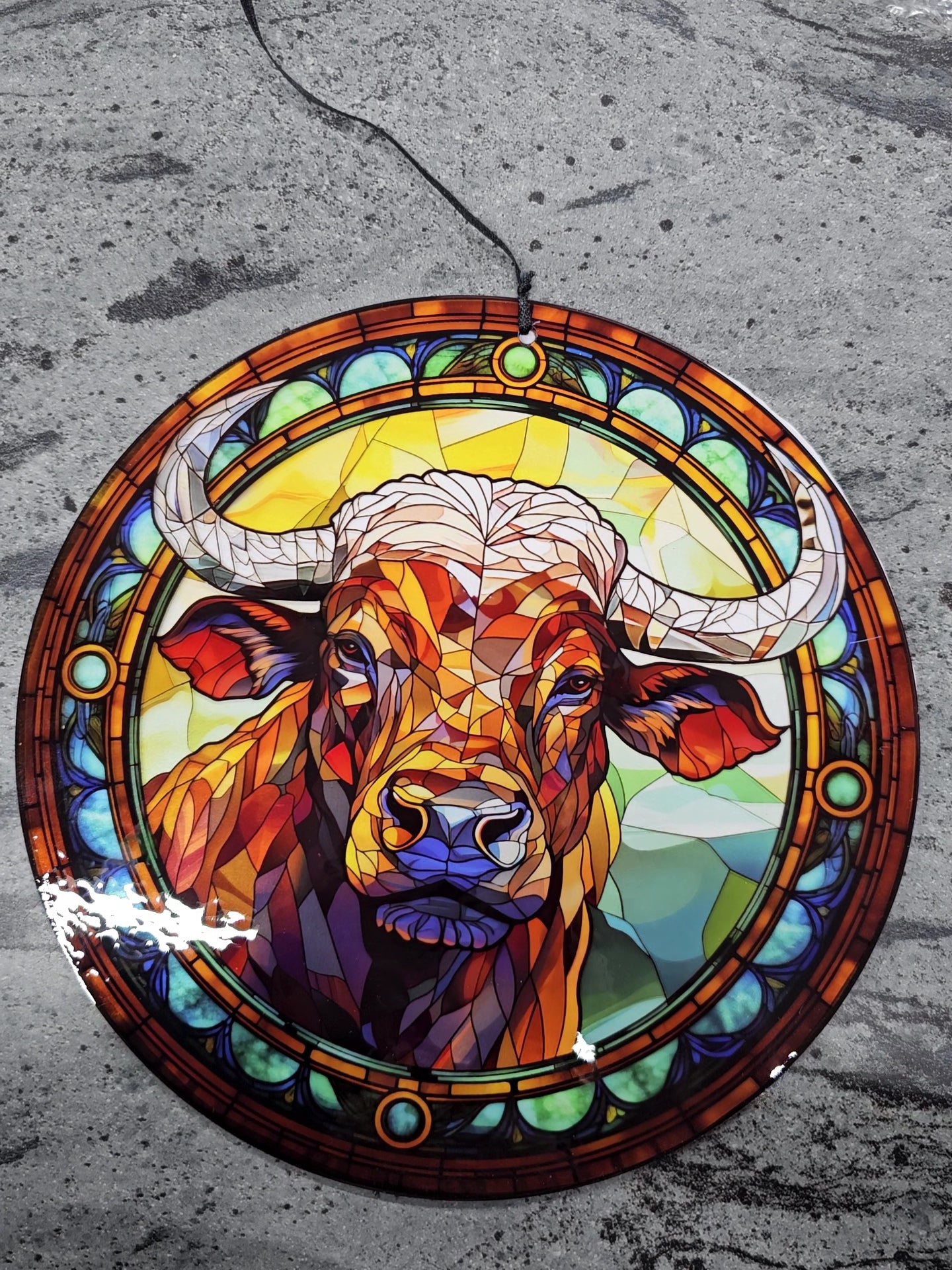 Faux Stained Glass Suncatchers