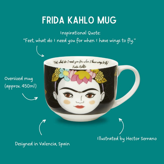 Kik Frida Kahlo Mug - Sharon's Factory Shop