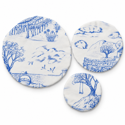 Round Bowl Covers Set of 3
