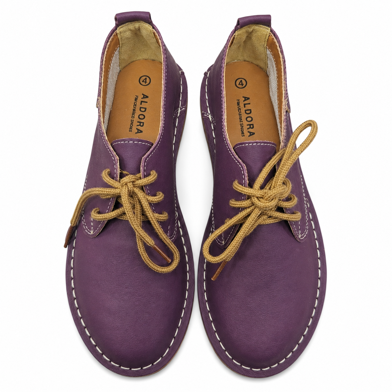 Aldora Burgundy Lace Up Veldskoen | Genuine Leather