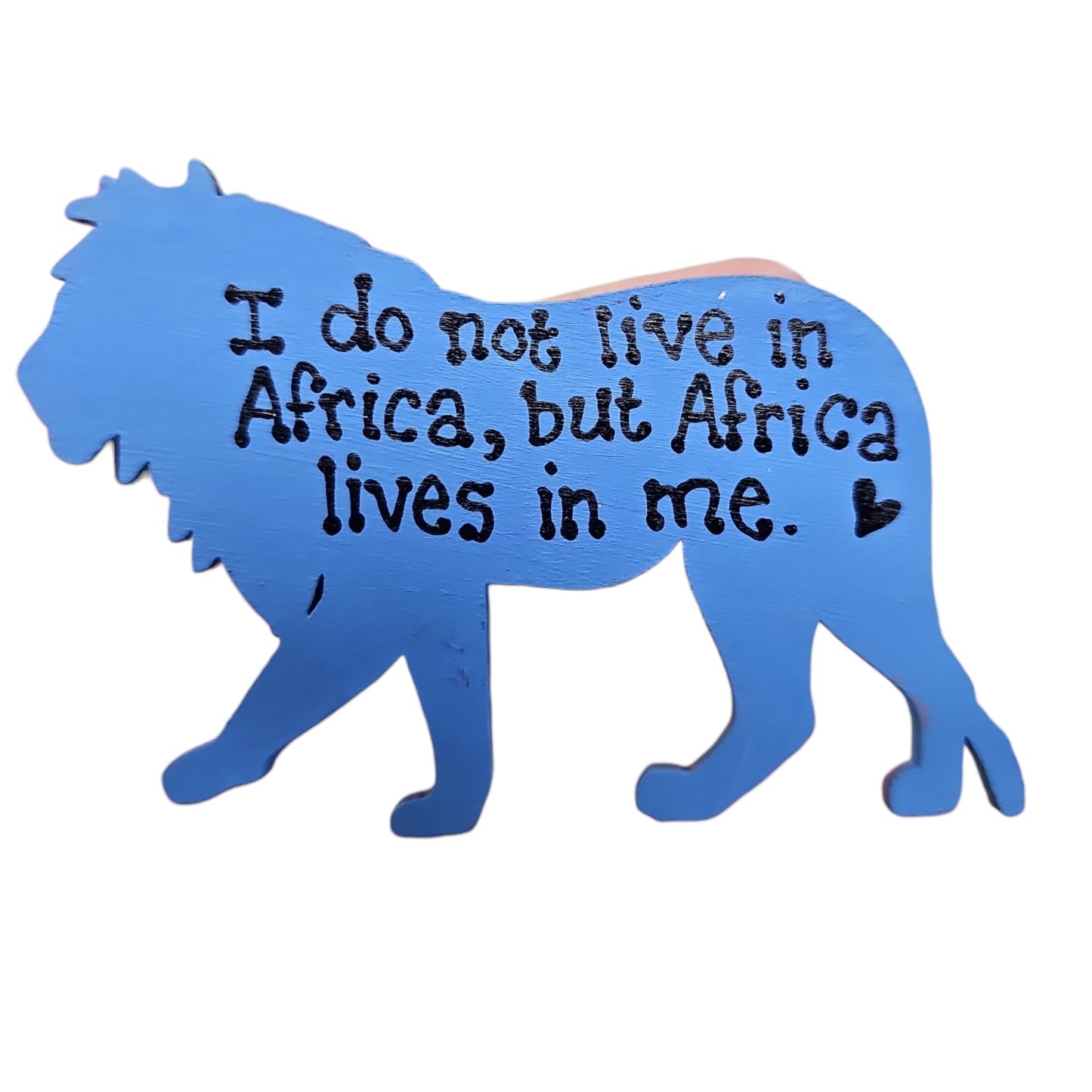 Hand-Painted Lion Magnet