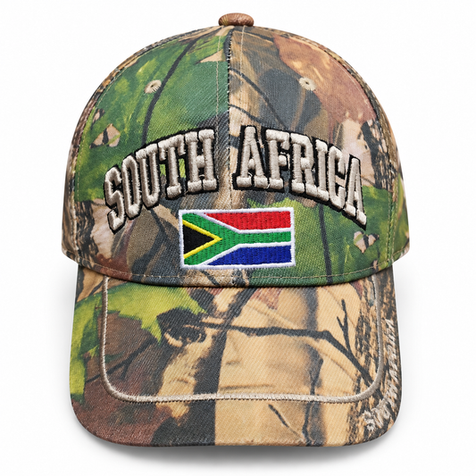 South Africa Camo Adult Cap
