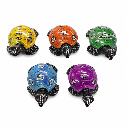 Soapstone Turtle Ornaments