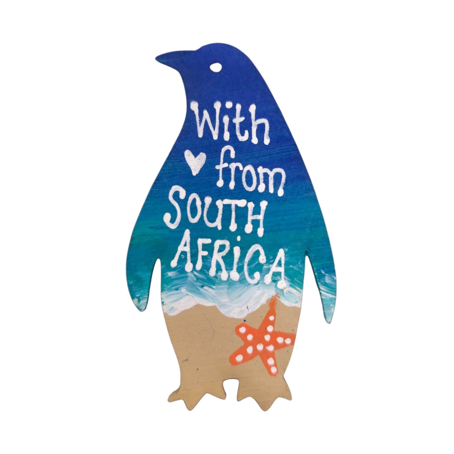 Hand-Painted South African Penguin Magnets