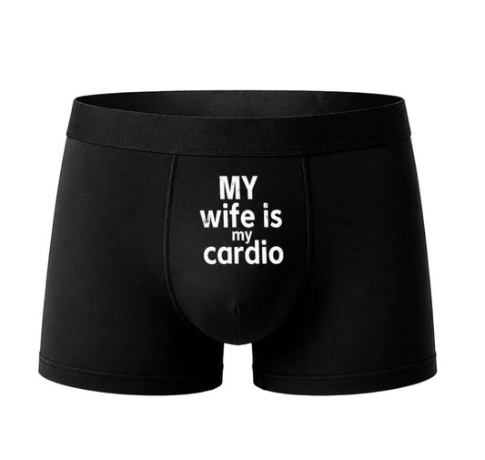 Wife is my Cardio Men's Underwear