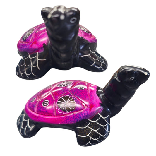 Soapstone Turtle Ornaments - Sharon's Factory Shop