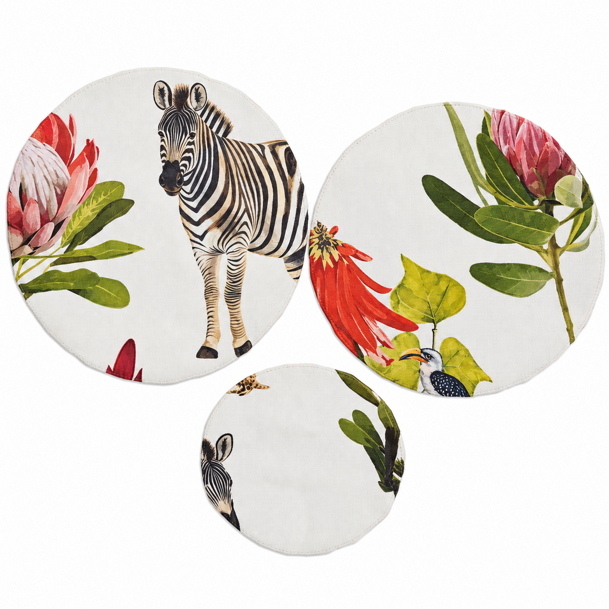 Round Bowl Covers Set of 3