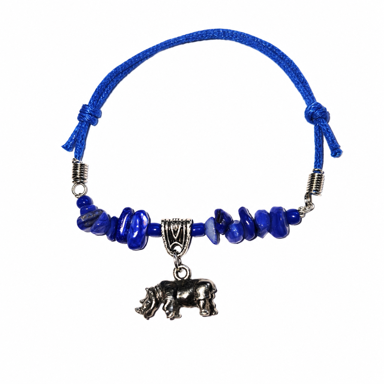 African Wildlife Gemstone Bracelet