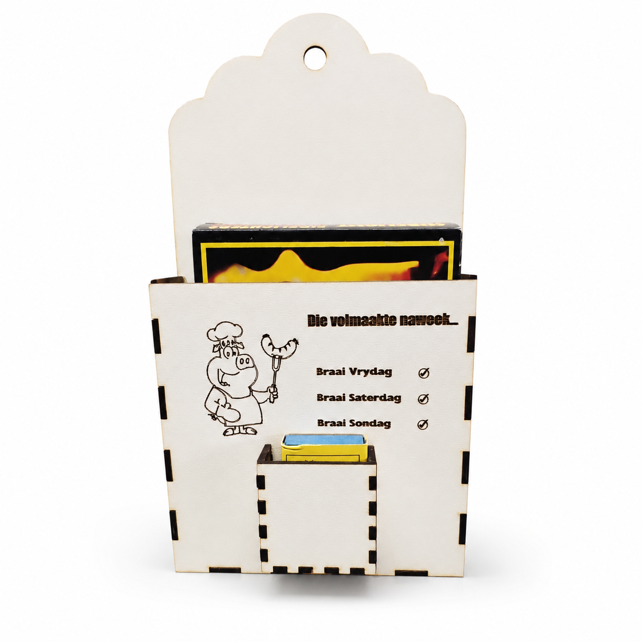 Braai Caddy & Firelighter Holder