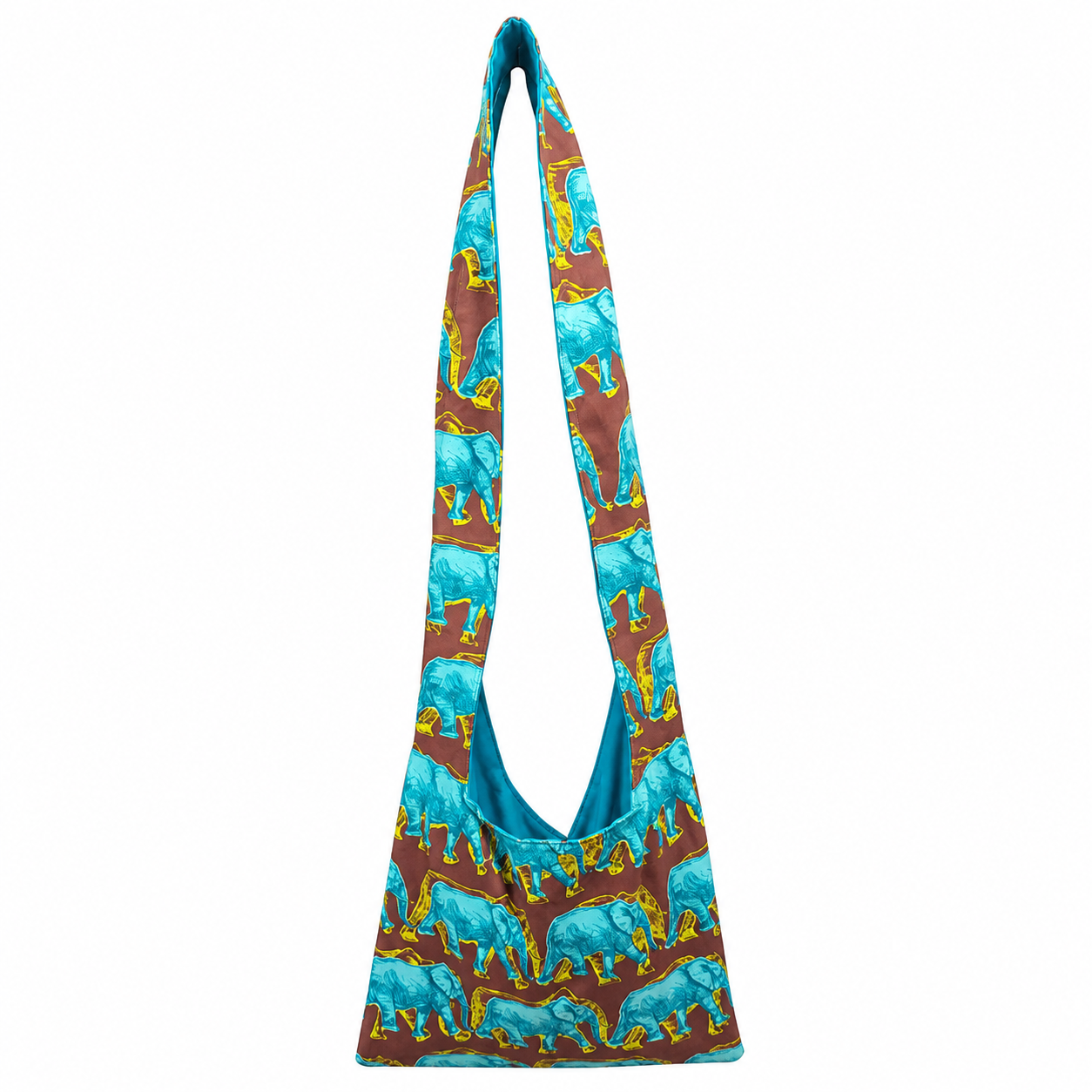Blue Elephant Sling Bag
