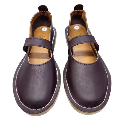 Burnt Chocolate Vellie Pumps