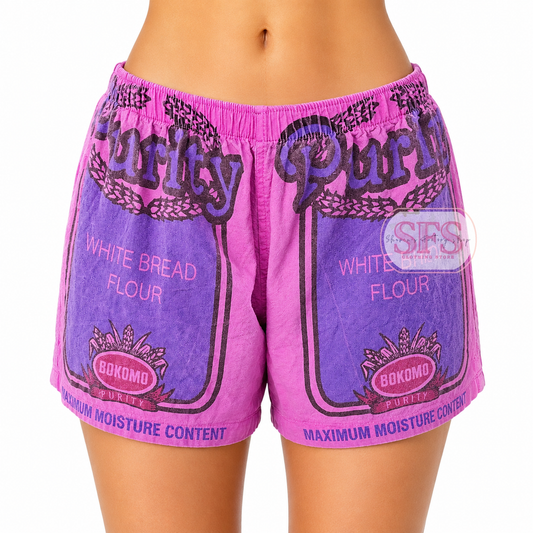 Flourbag Supa Shorts Pink