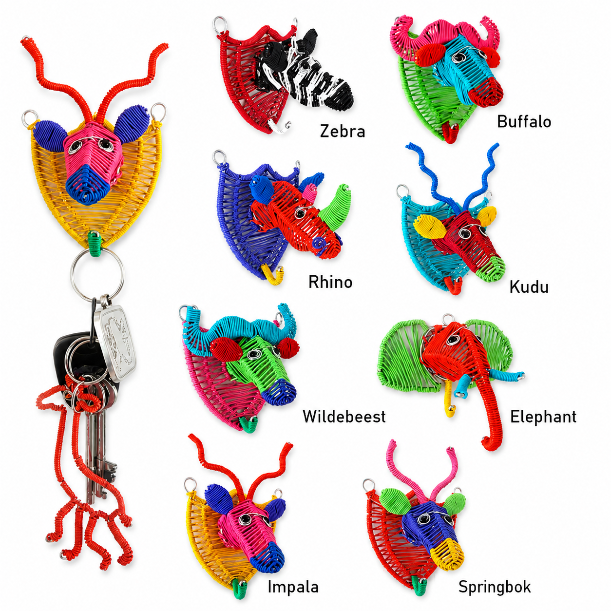 Small Scooby Trophy Head Hooks