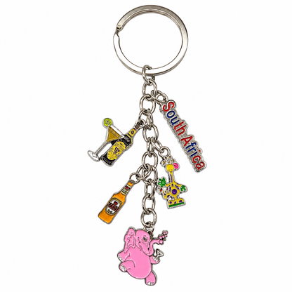 A Trip Around SA Metal Keyrings
