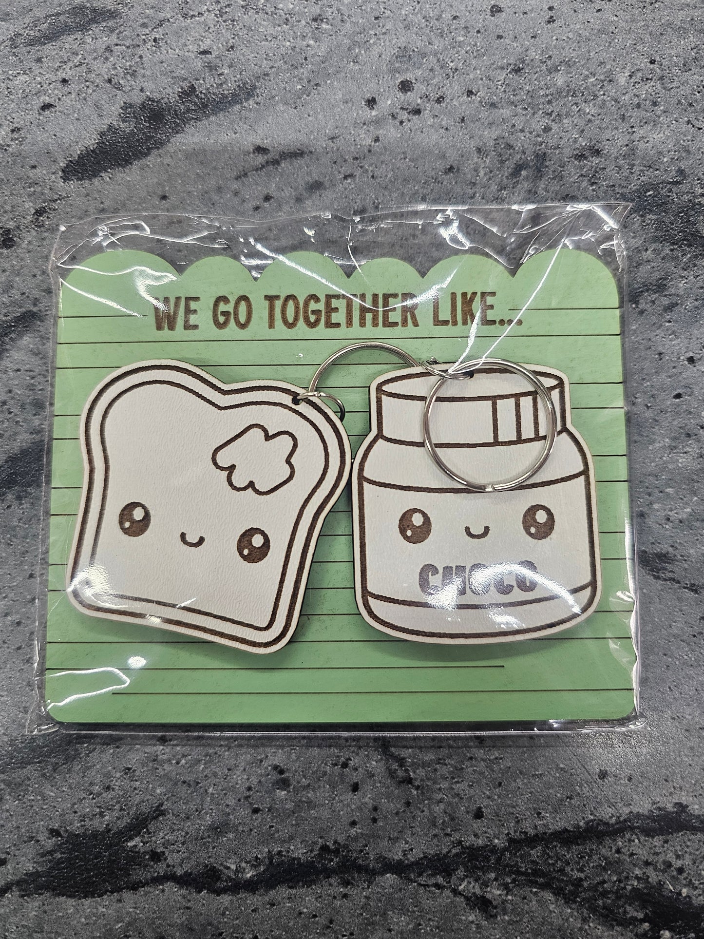 We Go Together Keyrings