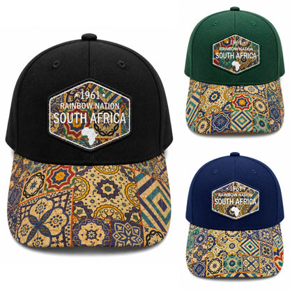 Adult South Africa Rainbow Nation Cork Cap