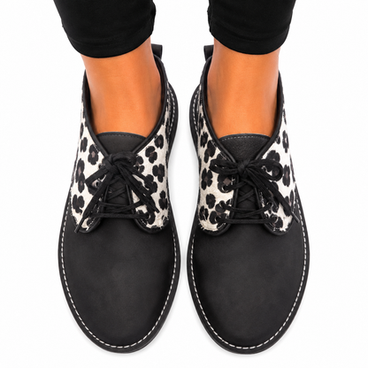 Black Leopard Vellies
