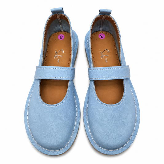 Baby Blue Vellie Pumps - Sharon's Factory Shop