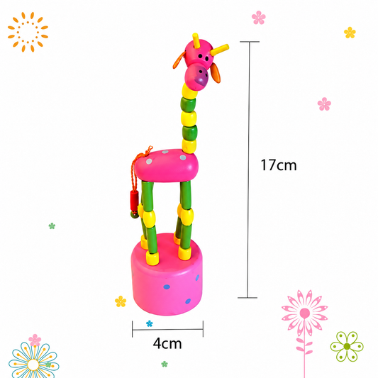 Wooden Bendy Giraffe Toy - Sharon's Factory Shop