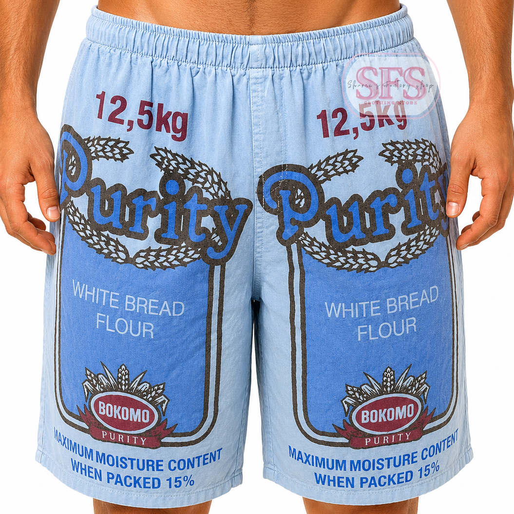 Pale Blue Unisex Flourbag Baggies | Meelbroeke