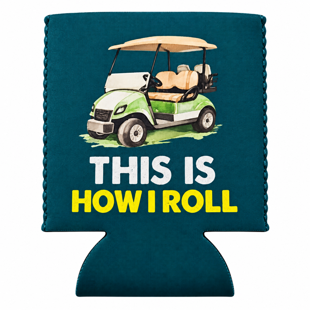Golf Parody Neoprene Can Cozy