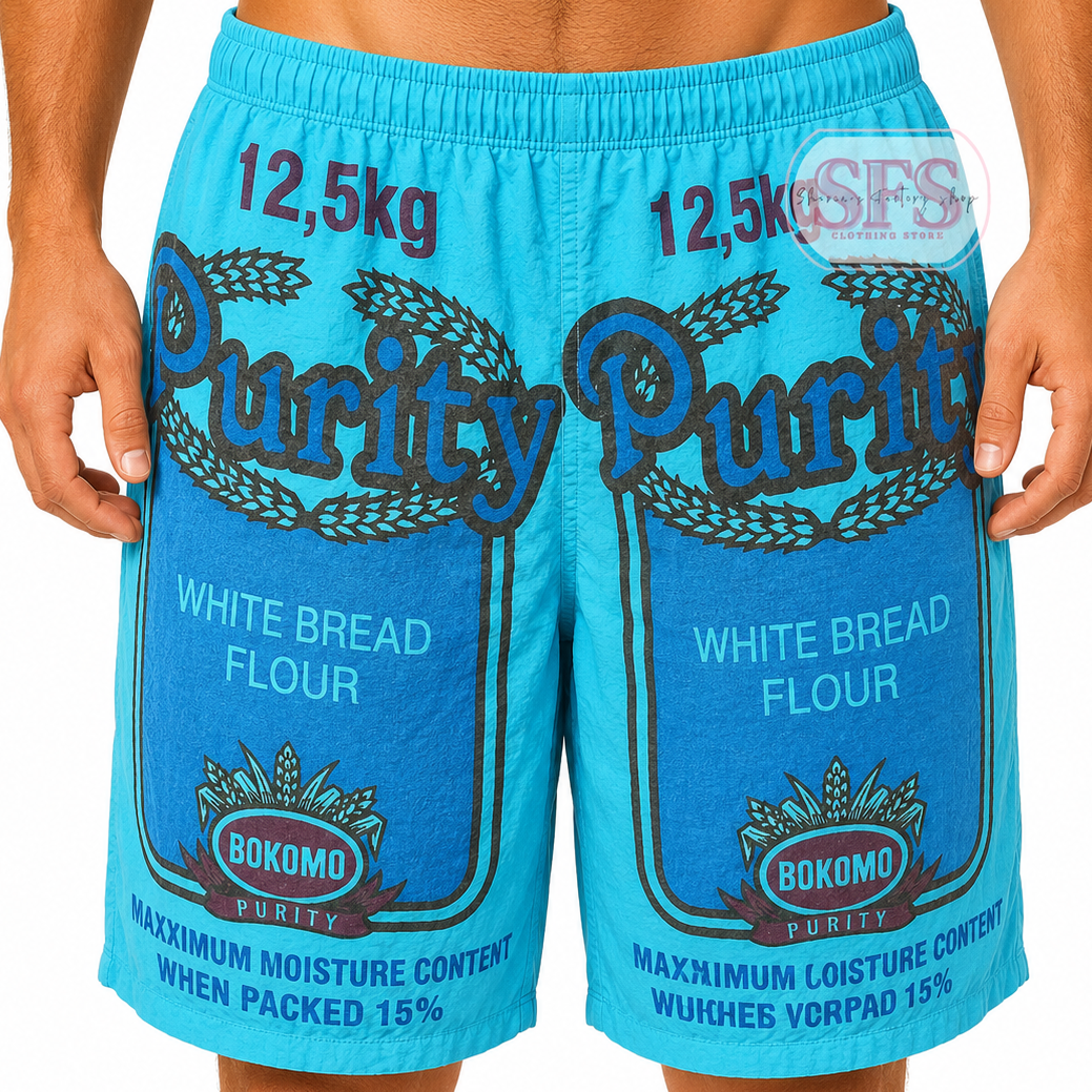 Turquoise Unisex Flourbag Baggies | Meelbroeke