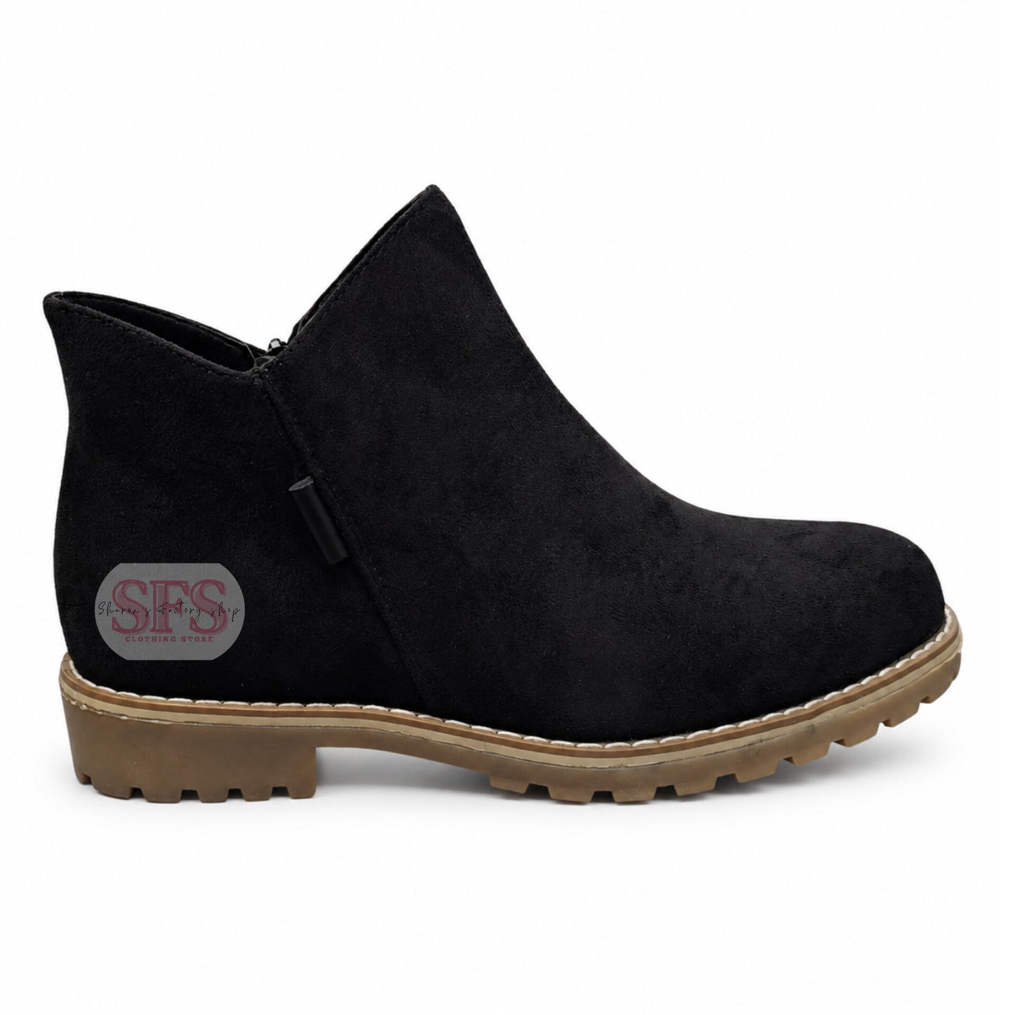 H202601 Black Ankle Boot