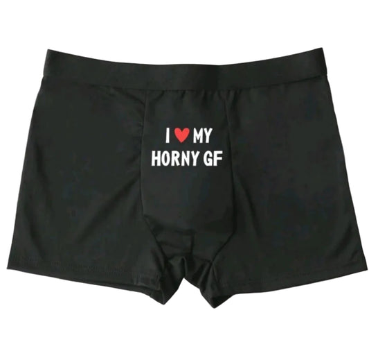 I Heart Horny Gf Men's Underwear