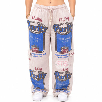 Peach Unisex Flourbag Cargos | Meelbroeke