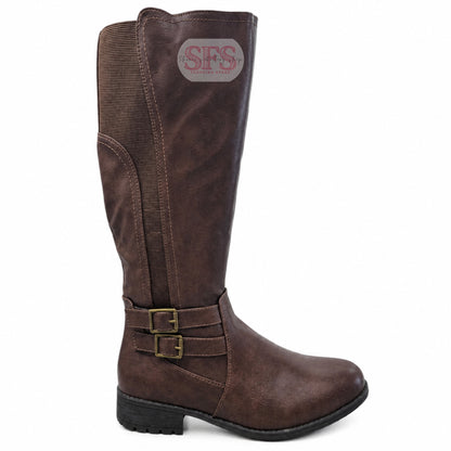 8203 Coffee Stretch Boot