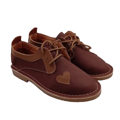 Coming Soon - Cognac & Tan Heart Vellies