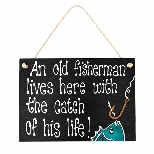 Old Fisherman Sign