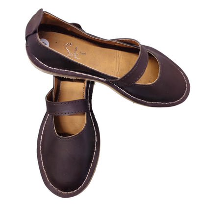 Burnt Chocolate Vellie Pumps