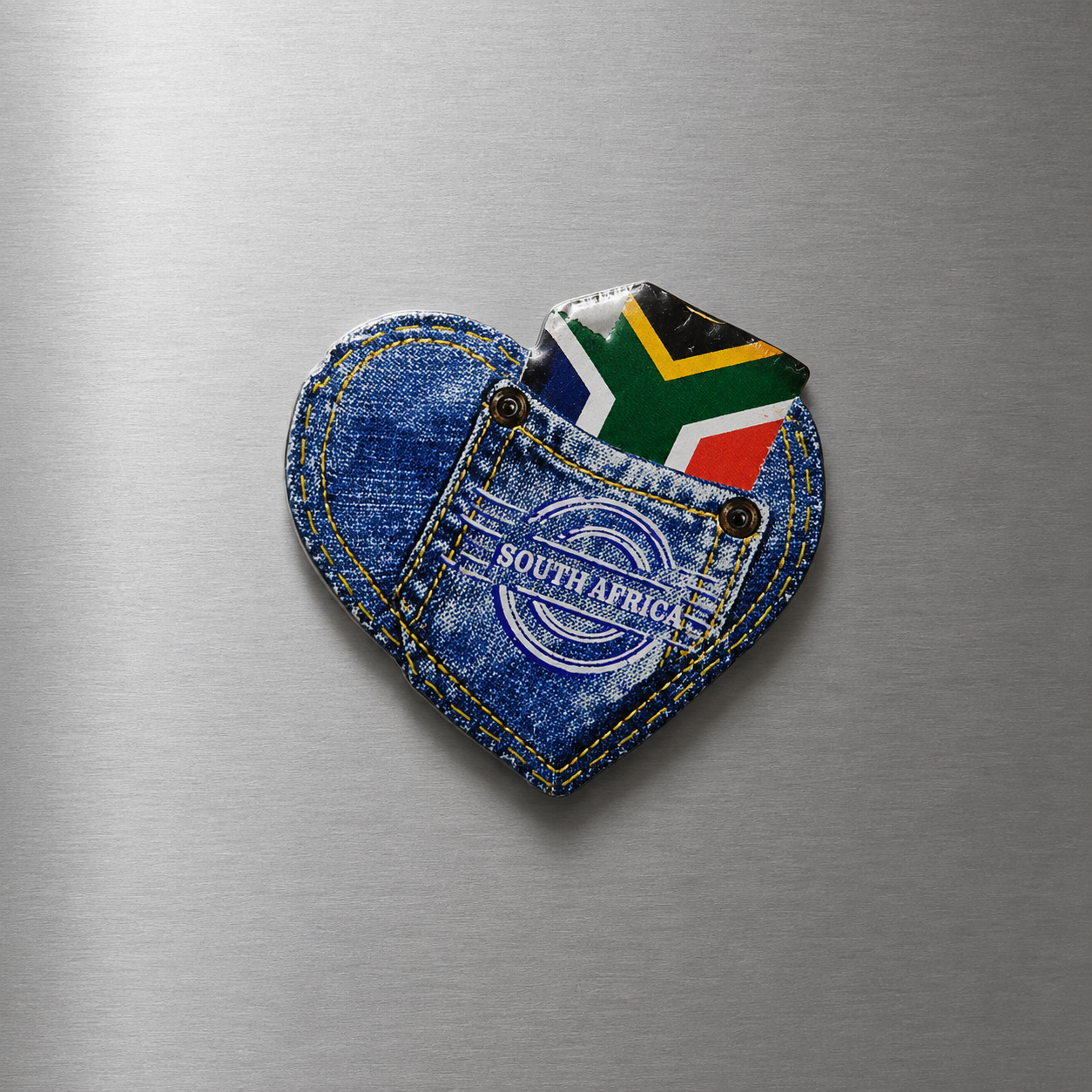 Acrylic Magnet Denim Pocket 
